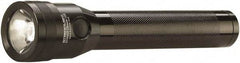 Streamlight - White LED Bulb, 390 Lumens, Industrial/Tactical Flashlight - Black Aluminum Body, 1 AA NiMH Battery Included - Industrial Tool & Supply