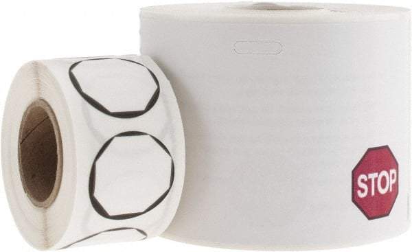 Dymo - 4" Long, White Label Printer Cartridge - For DYMO LabelWriter Printers - Industrial Tool & Supply