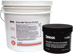 Devcon - 9 Lb Pail Two Part Epoxy - 15 min Working Time, 2,764 psi Shear Strength - Industrial Tool & Supply