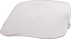 3M - 10.6 Inch Wide x 5.05 Inch High Window, Resin, Outside Protection Welding Plate - 1/8 Inch Thick Window, Clear, Front Mounted - Industrial Tool & Supply