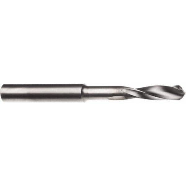 SGS - 1/2" 145° Spiral Flute Solid Carbide Screw Machine Drill Bit - Industrial Tool & Supply