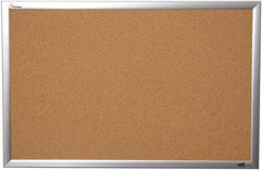 Ability One - 22" Wide x 2" High Self-Heal Cork Bulletin Board - Natural (Color) - Industrial Tool & Supply