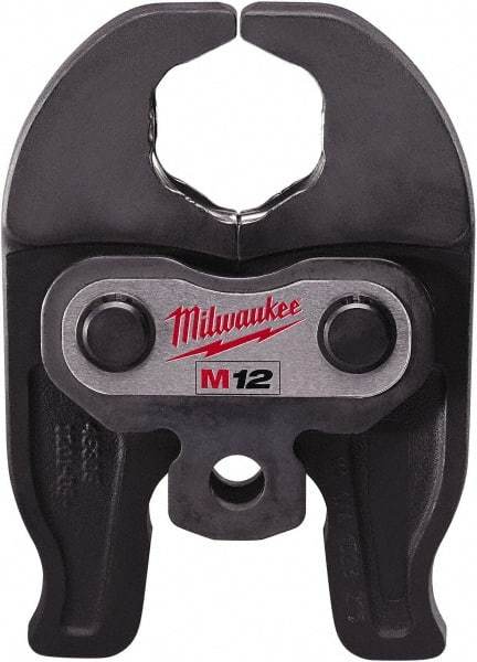 Milwaukee Tool - 1-1/4 Inch Jaw Range, Presser Replacement Jaw - For Use with M12 FORCE LOGIC Press Tool - Industrial Tool & Supply