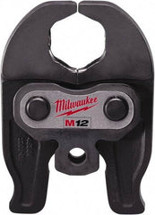 Milwaukee Tool - 1-1/4 Inch Jaw Range, Presser Replacement Jaw - For Use with M12 FORCE LOGIC Press Tool - Industrial Tool & Supply