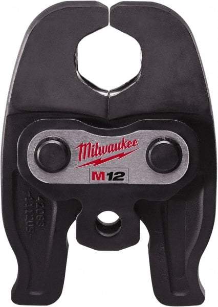 Milwaukee Tool - 1 to 1-1/4 Inch Jaw Range, Presser Replacement Jaw - For Use with M12 FORCE LOGIC Press Tool - Industrial Tool & Supply