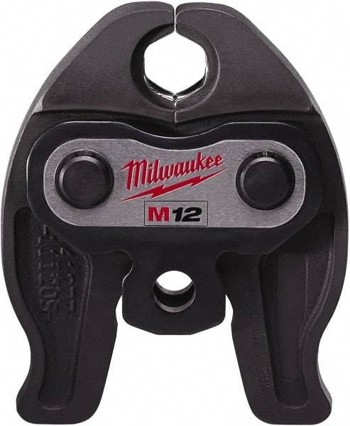 Milwaukee Tool - 1/2 to 1-1/4 Inch Jaw Range, Presser Replacement Jaw - For Use with M12 FORCE LOGIC Press Tool - Industrial Tool & Supply