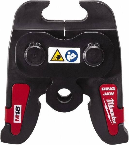 Milwaukee Tool - 2-1/2 to 4 Inch Jaw Range, Presser Replacement Jaw - For Use with M18 FORCE LOGIC Press Tool - Industrial Tool & Supply
