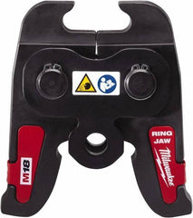 Milwaukee Tool - 2-1/2 to 4 Inch Jaw Range, Presser Replacement Jaw - For Use with M18 FORCE LOGIC Press Tool - Industrial Tool & Supply