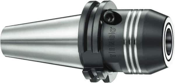 Schunk - BT40 Taper Shank, 20mm Hole Diam, Hydraulic Tool Holder/Chuck - 49.25mm Nose Diam, 73mm Projection, 42mm Clamp Depth, 15,000 RPM, Through Coolant - Exact Industrial Supply