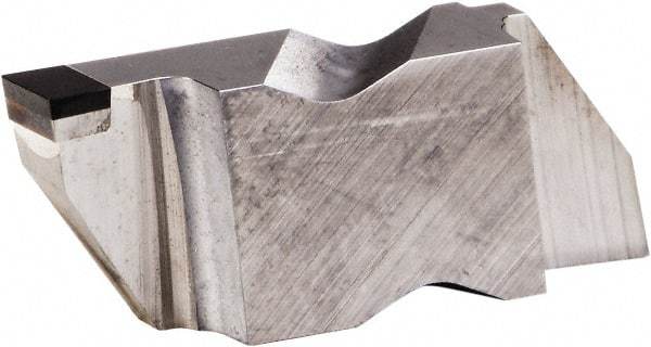 Kennametal - 3125NG EST Grade KB1630, 3.18mm Cutting Width PCBN Grooving Insert - 3.81mm Max Depth of Cut, Left Hand, 0.19mm Corner Radius, Uncoated - Industrial Tool & Supply