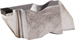 Kennametal - 3125NG EST Grade KB1630, 3.18mm Cutting Width PCBN Grooving Insert - 3.81mm Max Depth of Cut, Left Hand, 0.19mm Corner Radius, Uncoated - Industrial Tool & Supply