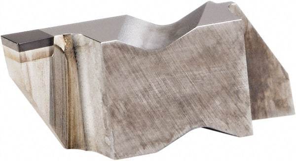 Kennametal - 3094NG EST Grade KB1630, 2.39mm Cutting Width PCBN Grooving Insert - 3.81mm Max Depth of Cut, Left Hand, 0.19mm Corner Radius, Uncoated - Industrial Tool & Supply