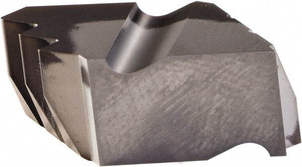 Kennametal - NDC88 Grade KCU10, Internal/External NPT Threading Insert - 8 TPI Int Pitch, Left Hand Insert, AlTiN Finish, Carbide - Industrial Tool & Supply