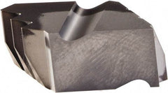 Kennametal - NDC88 Grade KCU10, Internal/External NPT Threading Insert - 8 TPI Int Pitch, Left Hand Insert, AlTiN Finish, Carbide - Industrial Tool & Supply