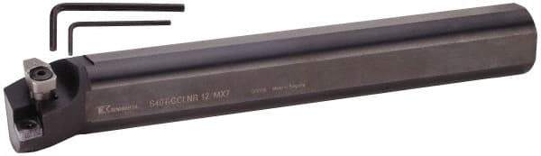 Kennametal - 55mm Min Bore Diam, 300mm OAL, 40mm Shank Diam, S-CCLN-MX Indexable Boring Bar - 40mm Max Bore Depth, CN.. 120708 Insert, Clamp Holding Method - Industrial Tool & Supply