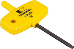 Kennametal - T8 Torx Drive, Driver for Indexable Modular Drills - KSEM Plus Series - Industrial Tool & Supply