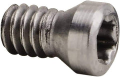 Kennametal - Torx Cap Screw for Indexable Milling Cutters - M4x0.7 Thread, For Use with Inserts - Industrial Tool & Supply