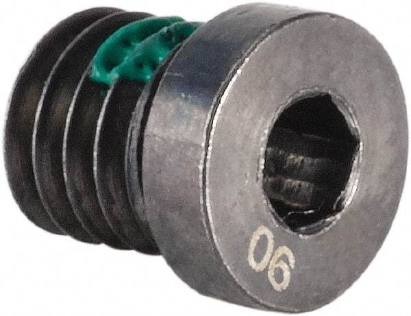 Kennametal - Coolant Lock Screw for Indexable End Mills - M4x0.7 Thread, For Use with Rotary Coolant Adapters - Industrial Tool & Supply