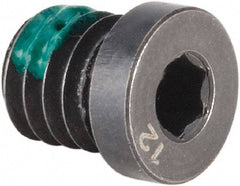 Kennametal - Coolant Lock Screw for Indexable End Mills - M4x0.7 Thread, For Use with Rotary Coolant Adapters - Industrial Tool & Supply