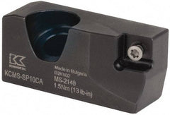 Kennametal - SP.T Insert Style, Indexable Milling Cartridge - KCMS Toolholder Style, Compatible with Face Mills, Series KCMS - Industrial Tool & Supply