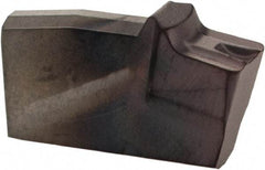 Kennametal - 0300G DF Grade KCU25, 3mm Cutting Width Carbide Grooving Insert - 3.51mm Max Depth of Cut, Neutral, 0.41mm Corner Radius, AlTiN Finish - Industrial Tool & Supply