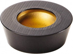 Kennametal - RDHX0702M0 Grade KCPM20 Carbide Milling Insert - TiN/MT/TiCN/Al2O3 Finish, 3/32" Thick, 7mm Inscribed Circle - Industrial Tool & Supply
