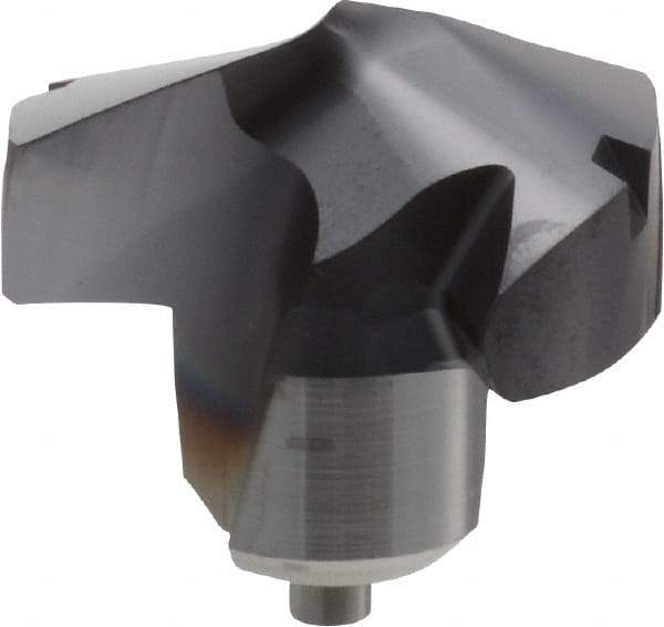 Kennametal - Series KenTIP, 25.4mm Diam Grade KCP15 140° Replaceable Drill Tip - Carbide, AlTiN Finish, ZD Seat Size - Industrial Tool & Supply