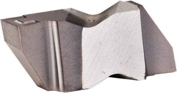 Kennametal - 3M425NG K Grade KCU10, 4.24mm Cutting Width Carbide Grooving Insert - 3.81mm Max Depth of Cut, Right Hand, 0.32mm Corner Radius, AlTiN Finish - Industrial Tool & Supply