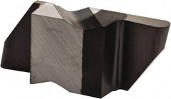 Kennametal - 4062NRD Grade KCU10, 3.18mm Cutting Width Carbide Grooving Insert - 6.35mm Max Depth of Cut, Right Hand, 1.59mm Corner Radius, AlTiN Finish - Industrial Tool & Supply