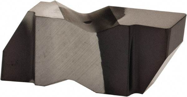 Kennametal - 3189NG Grade KCU10, 4.8mm Cutting Width Carbide Grooving Insert - 3.81mm Max Depth of Cut, Right Hand, 0.57mm Corner Radius, AlTiN Finish - Industrial Tool & Supply