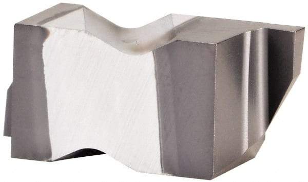Kennametal - 3047NG Grade KCU25, 1.19mm Cutting Width Carbide Grooving Insert - 1.91mm Max Depth of Cut, Right Hand, 0.19mm Corner Radius, AlTiN Finish - Industrial Tool & Supply