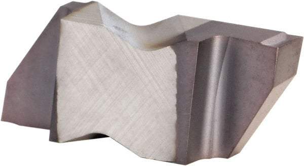 Kennametal - 3M320NG K Grade KCU25, 3.2mm Cutting Width Carbide Grooving Insert - 3.81mm Max Depth of Cut, Right Hand, 0.19mm Corner Radius, AlTiN Finish - Industrial Tool & Supply