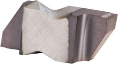 Kennametal - 3M320NG K Grade KCU25, 3.2mm Cutting Width Carbide Grooving Insert - 3.81mm Max Depth of Cut, Right Hand, 0.19mm Corner Radius, AlTiN Finish - Industrial Tool & Supply