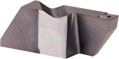 Kennametal - 4189NFD K Grade KCU25, 4.8mm Cutting Width Carbide Grooving Insert - 9.53mm Max Depth of Cut, Right Hand, 0.57mm Corner Radius, AlTiN Finish - Industrial Tool & Supply