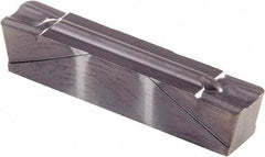 Kennametal - 020A4 GMN Grade KCU25, 0.0807" Cutting Width Carbide Grooving Insert - 0.069" Max Depth of Cut, Neutral, 0.042" Corner Radius, AlTiN Finish - Industrial Tool & Supply