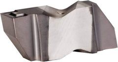 Kennametal - 3M450NG K Grade KCU25, 4.5mm Cutting Width Carbide Grooving Insert - 3.81mm Max Depth of Cut, Left Hand, 0.32mm Corner Radius, AlTiN Finish - Industrial Tool & Supply