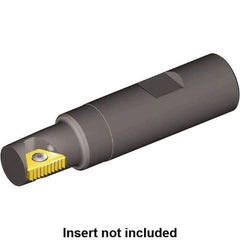 Kennametal - 15.5mm Cut Diam, 22mm Max Hole Depth, 16mm Shank Diam, Internal/External Indexable Thread Mill - Insert Style STN 16, 16mm Insert Size, 1 Insert, Toolholder Style TMS, 80mm OAL - Industrial Tool & Supply