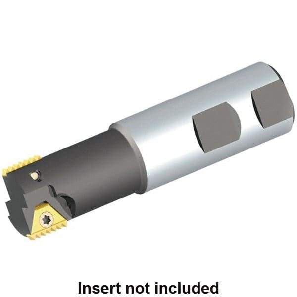 Kennametal - 42mm Cut Diam, 45mm Max Hole Depth, 32mm Shank Diam, Internal/External Indexable Thread Mill - Insert Style STN 27, 27mm Insert Size, 2 Inserts, Toolholder Style TMS, 120mm OAL - Industrial Tool & Supply