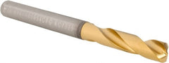 Kennametal - 15/64" 140° Spiral Flute Solid Carbide Screw Machine Drill Bit - Industrial Tool & Supply