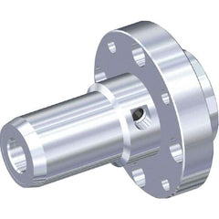 Kennametal - SIF80 Modular Connection, 25mm Hole Diam, Hydraulic Tool Holder/Chuck - 49.75mm Nose Diam, 100mm Projection, 47mm Clamp Depth, Through Coolant - Exact Industrial Supply