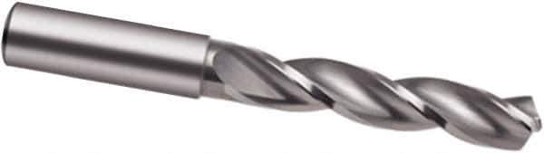 Guhring - 11mm 130° Solid Carbide Jobber Drill - Bright Finish, Right Hand Cut, Spiral Flute, 118mm OAL, Special Type Point - Industrial Tool & Supply