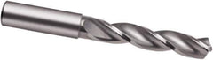 Guhring - 11mm 130° Solid Carbide Jobber Drill - Bright Finish, Right Hand Cut, Spiral Flute, 118mm OAL, Special Type Point - Industrial Tool & Supply
