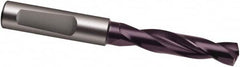 Guhring - 9.7mm 140° Spiral Flute Solid Carbide Screw Machine Drill Bit - Industrial Tool & Supply