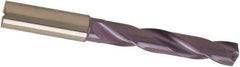 Guhring - 9.5mm 140° Solid Carbide Jobber Drill - nano-A Finish, Right Hand Cut, Spiral Flute, 103mm OAL, SU Point - Industrial Tool & Supply