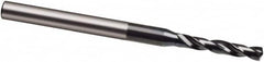 Guhring - 2.85mm, 140° Point, Solid Carbide Micro Drill Bit - Industrial Tool & Supply