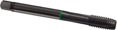 Guhring - 7/8-14 UNF, 4 Flute, Oxide Finish, Cobalt Spiral Point Tap - Plug Chamfer, Right Hand Thread, 125mm OAL, 2B Class of Fit, Series 2885 - Exact Industrial Supply