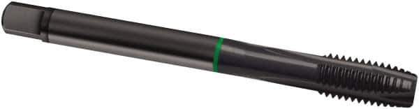 Guhring - 1/2-13 UNC, 4 Flute, Oxide Finish, Cobalt Spiral Point Tap - Plug Chamfer, Right Hand Thread, 100mm OAL, 2B Class of Fit, Series 2883 - Exact Industrial Supply
