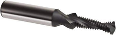 Guhring - M12x1.50 Metric Fine, 0.4134" Cutting Diam, 2 Flute, Solid Carbide Helical Flute Thread Mill - Internal Thread, 31.9mm LOC, 90mm OAL, 14mm Shank Diam - Industrial Tool & Supply