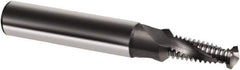 Guhring - M6x1.00 Metric, 0.1969" Cutting Diam, 2 Flute, Solid Carbide Helical Flute Thread Mill - Internal Thread, 13.9mm LOC, 62mm OAL, 8mm Shank Diam - Industrial Tool & Supply