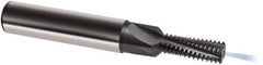 Guhring - 5/16-18 UNC, 0.2343" Cutting Diam, 3 Flute, Solid Carbide Helical Flute Thread Mill - Internal Thread, 17.7mm LOC, 74mm OAL, 10mm Shank Diam - Industrial Tool & Supply